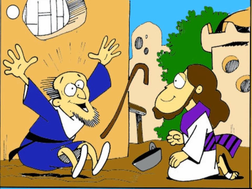 Porque Deus ama as crianças Aula completa Jesus cura Bartimeu, o cego de Jericó